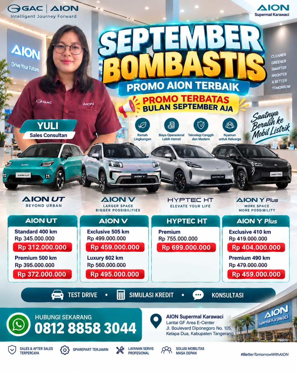 harga aion terbaru